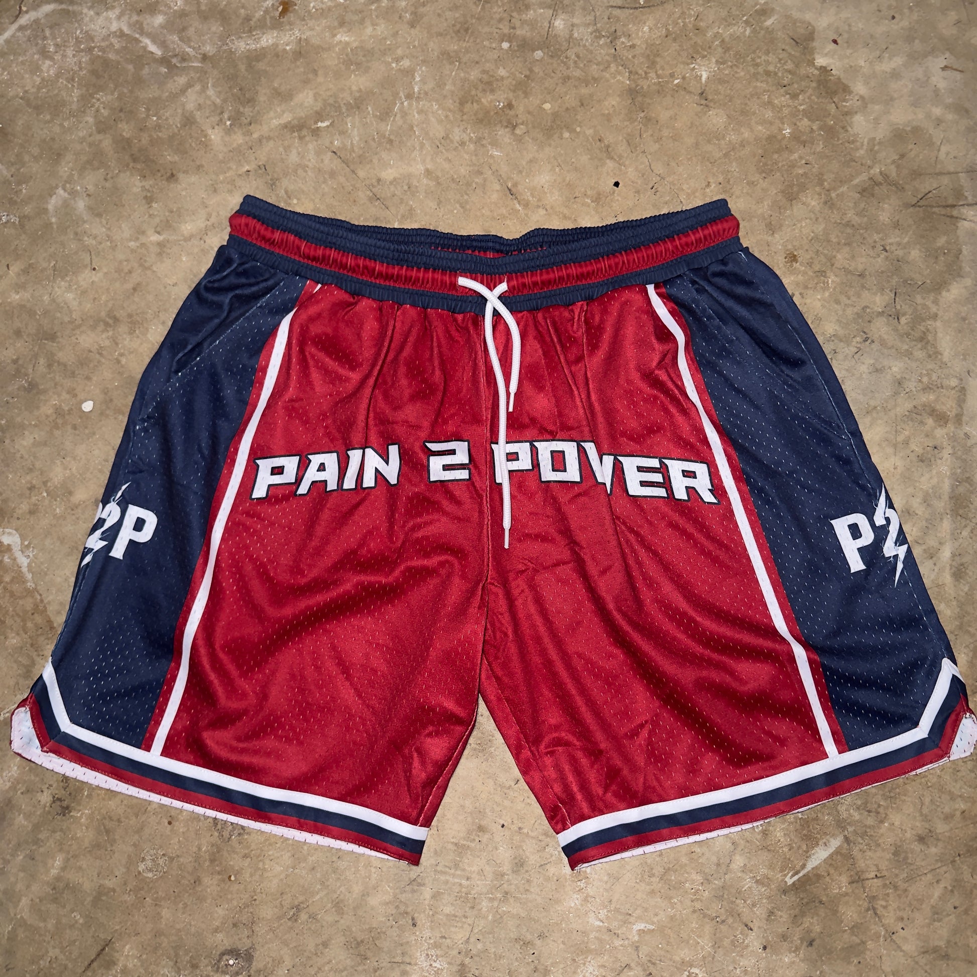 PAIN 2 POWER BASKETBALL SHORTS