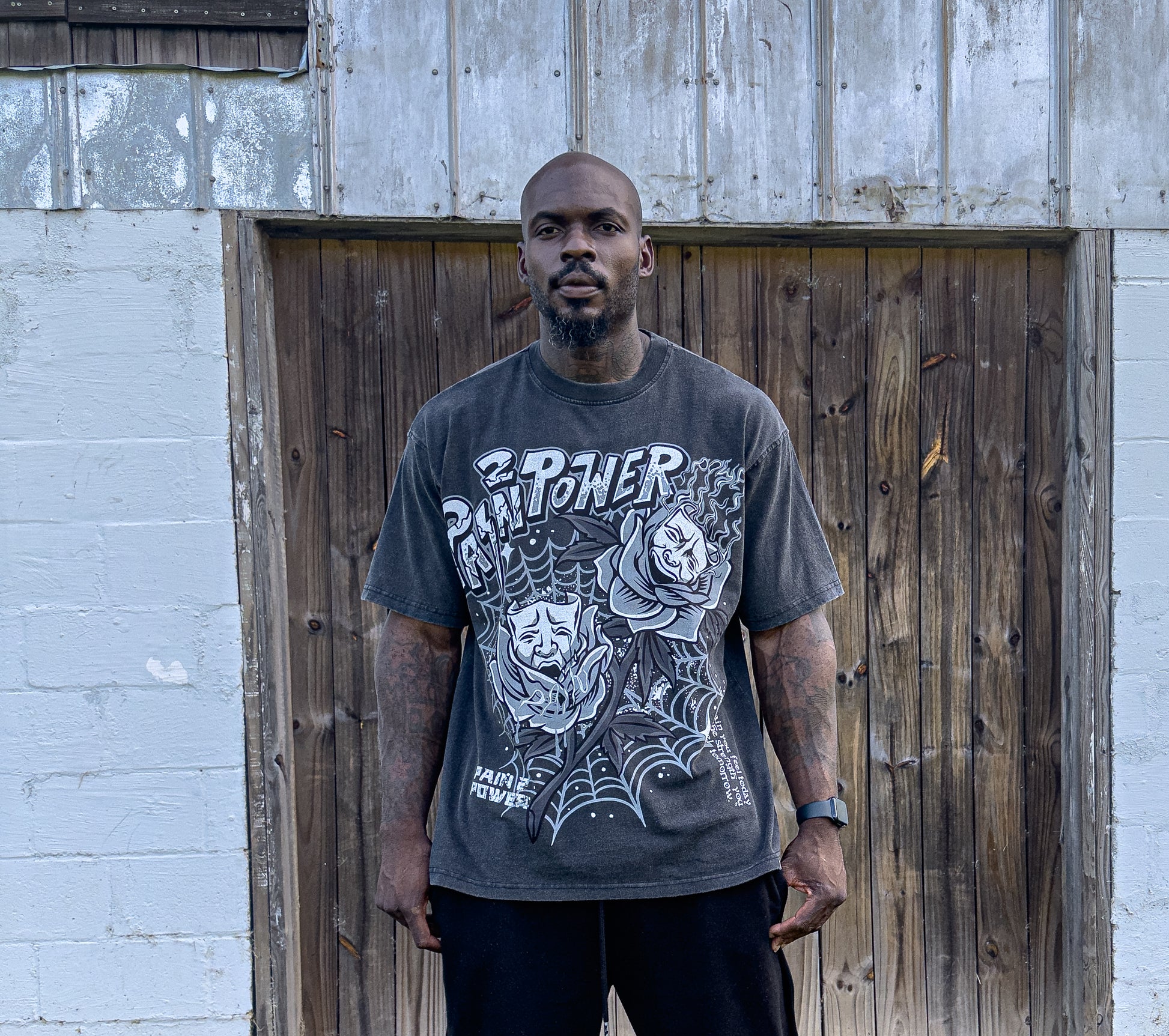 ROSES & WEBS TEE