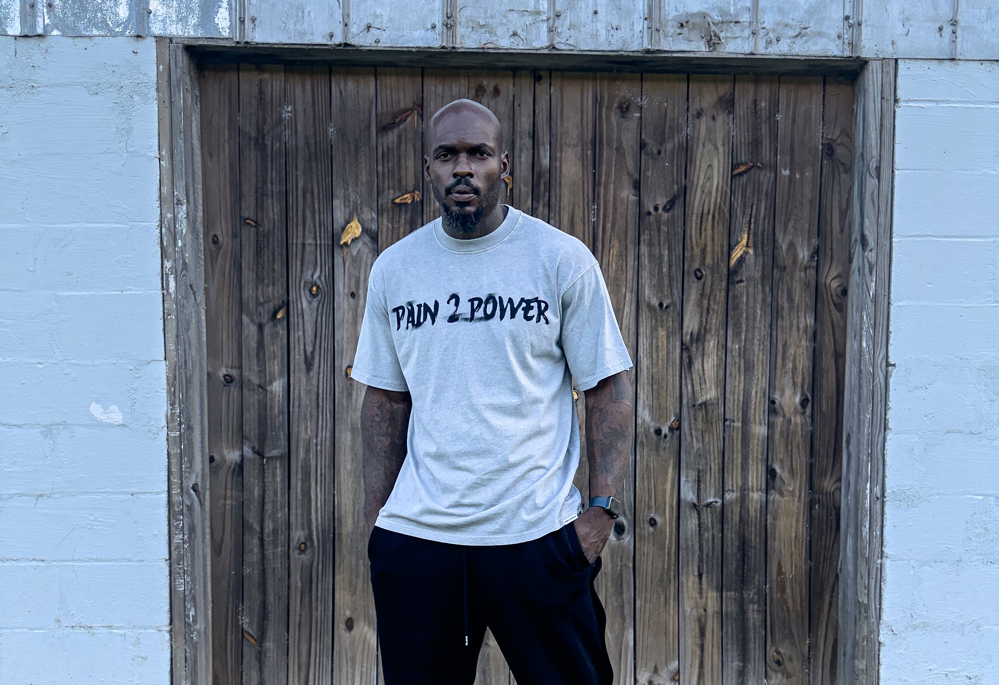 FEAR LESS STREET FOG GREY TEE